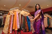 Anuhya at Sreeja Banaras Festival Launch